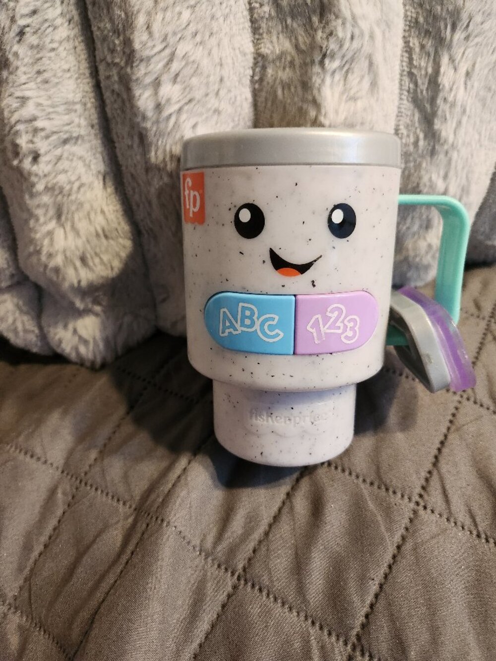 VINTAGE FISHER PRICE COFFEE CUP TALKS